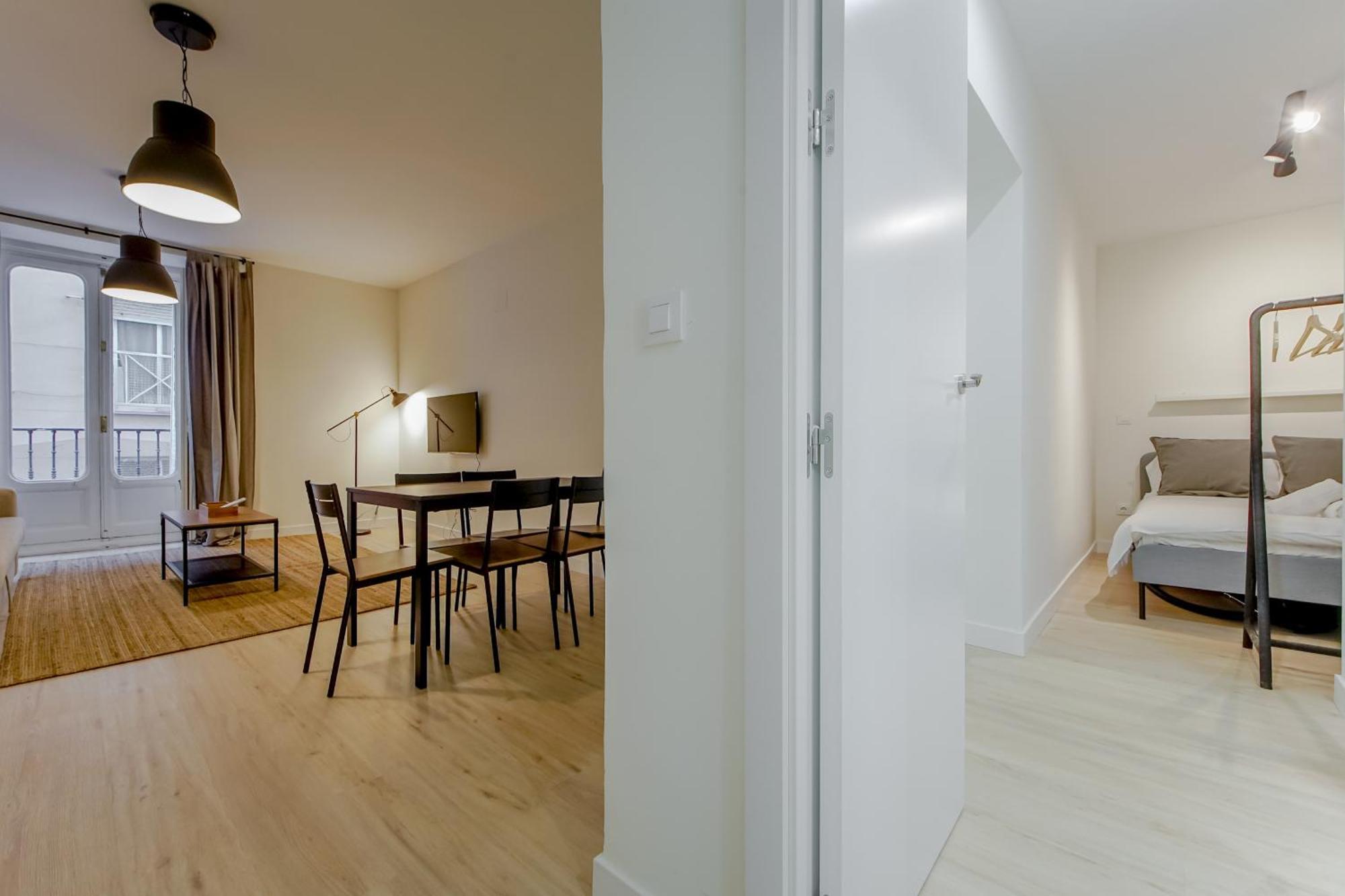 Modern Apt Para 6Pax En La Plaza De Tirso-Centro E1 Madrid Exteriér fotografie